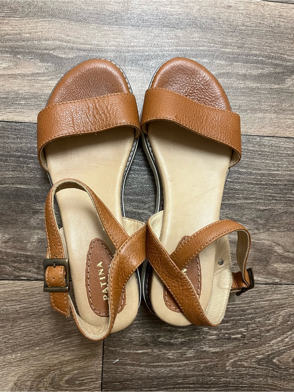 Women sling back sandals